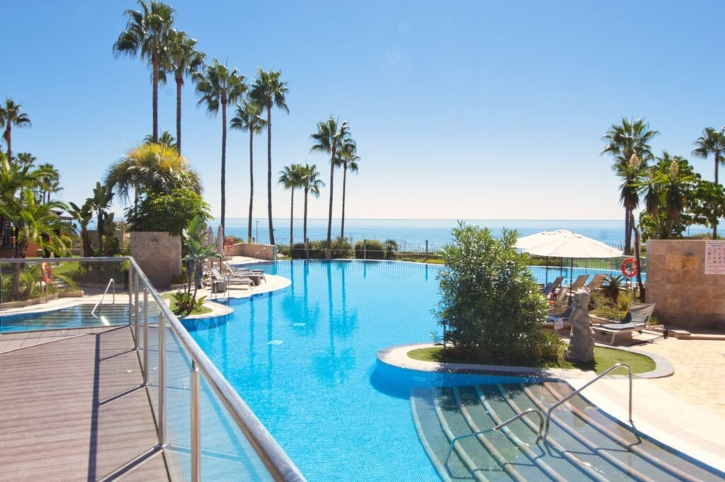 2 Bed Ground Floor Apartment for Sale in Estepona – Beachfront Private Garden