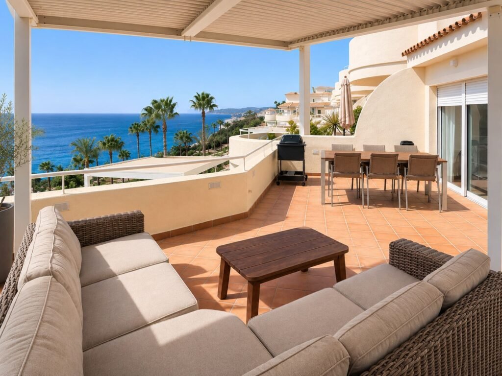 3 Bed Penthouse for Sale in Estepona – Duplex Beachfront with Sea Views