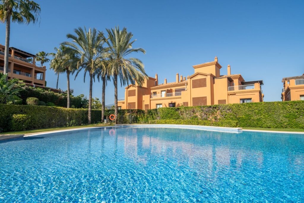 2 Bed Ground Floor Apartment for Sale in Estepona – Private Garden & Spa