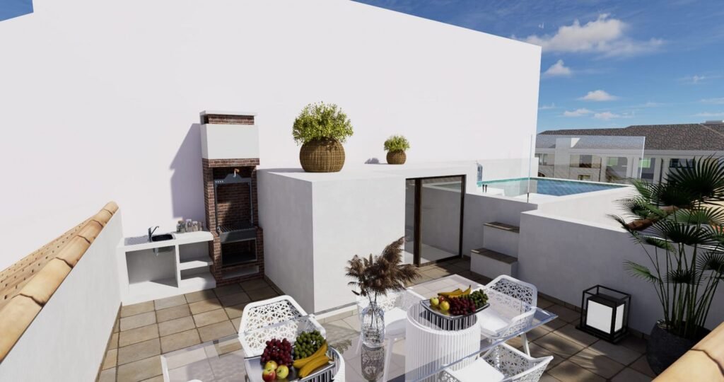 3 Bed Semi-Detached House for Sale in Estepona – Old Town Home with Rooftop Pool