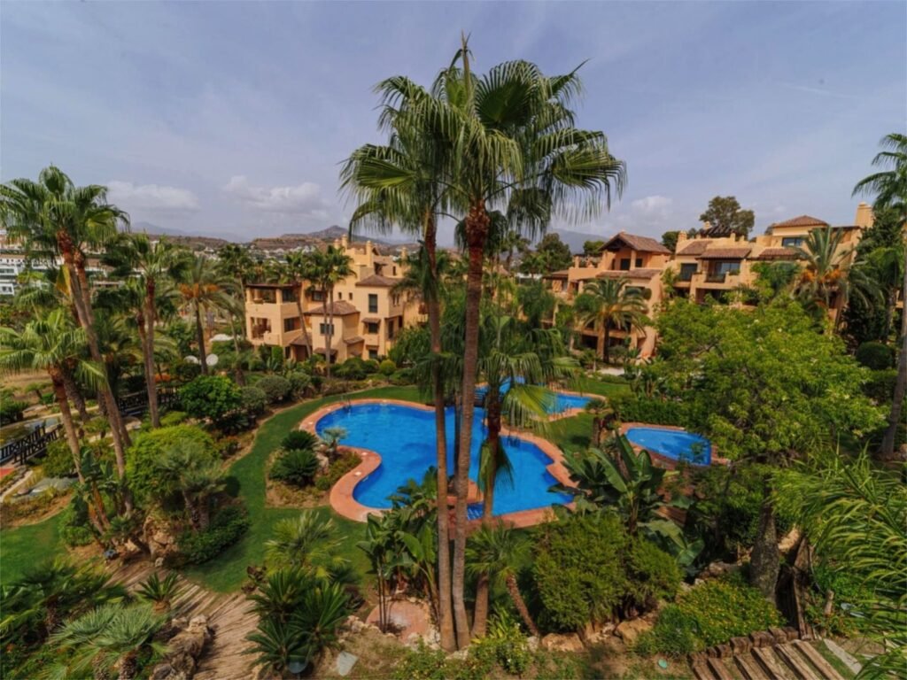 3 Bed Middle Floor Apartment for Sale in New Golden Mile – Gated Resort with Pools & Terrace