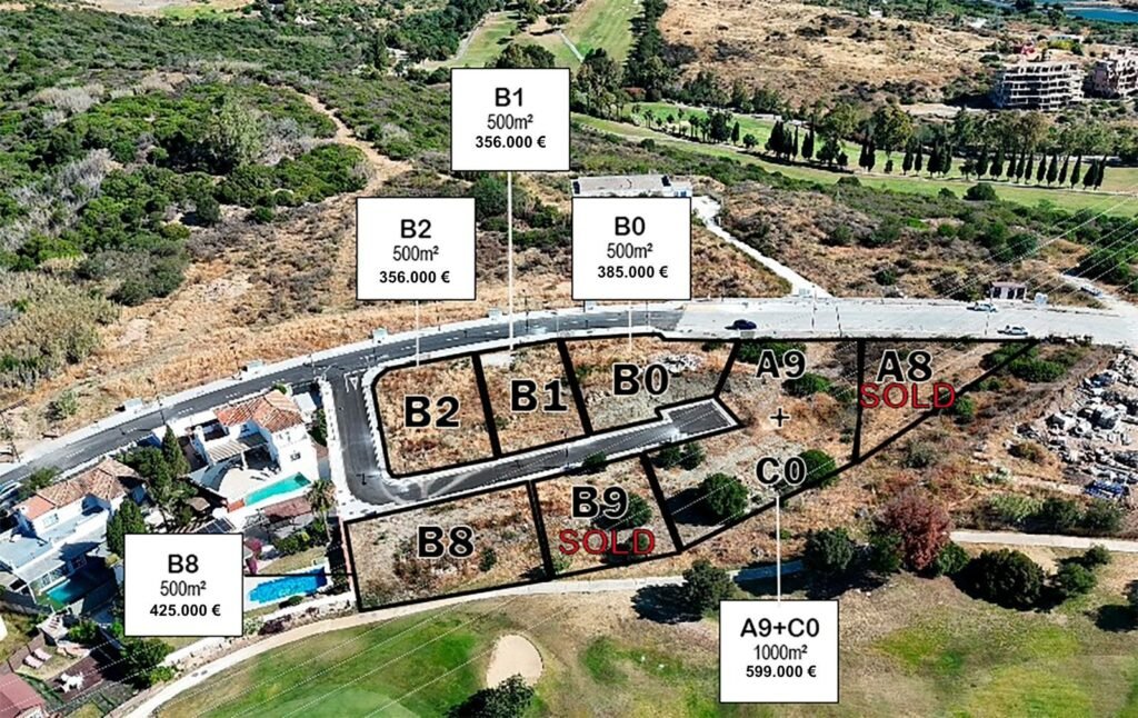 Residential Plot for Sale in Estepona – Golf & Sea Views