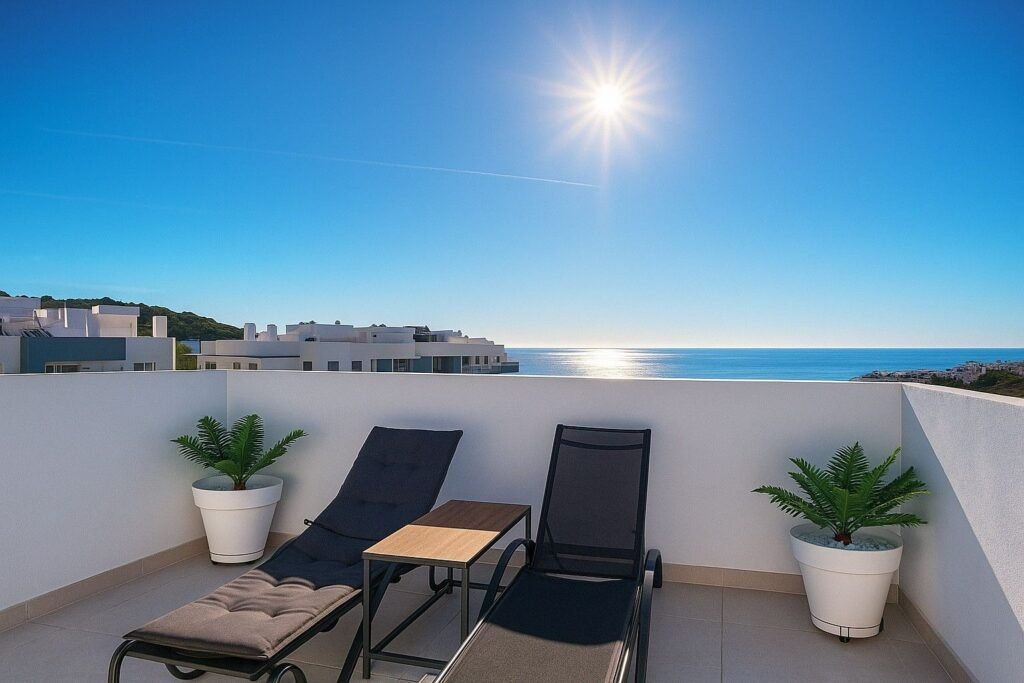 2 Bed Penthouse Duplex for Sale in Estepona – Solarium & Panoramic Sea Views