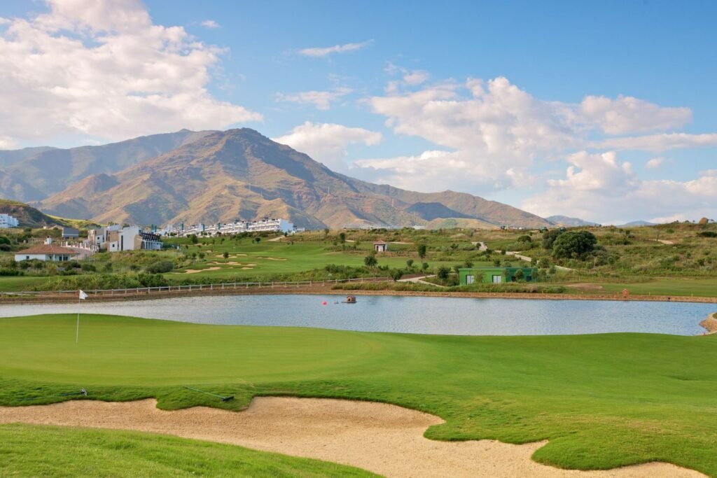 Land for Sale in Valle Romano – Frontline Golf Plot with Approved Villa Project