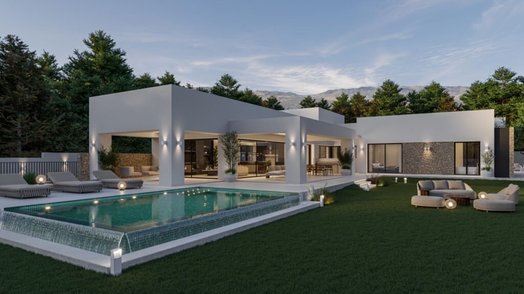 4 Bed Detached Villa for Sale in New Golden Mile – Contemporary Home with Private Pool