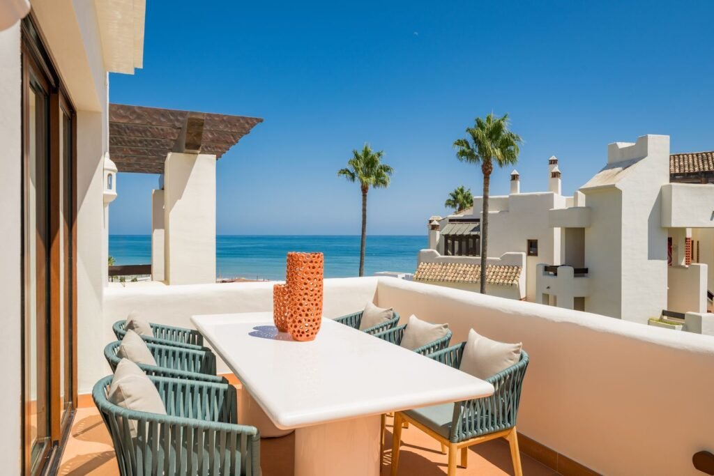 3 Bed Penthouse for Sale in New Golden Mile – Renovated Duplex with Rooftop, Jacuzzi & Sea Views