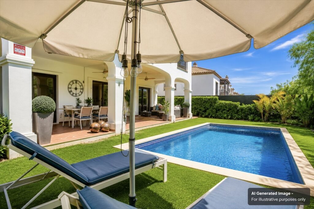 3 Bed Detached Villa for Sale in Estepona – Frontline Golf with Pool Potential