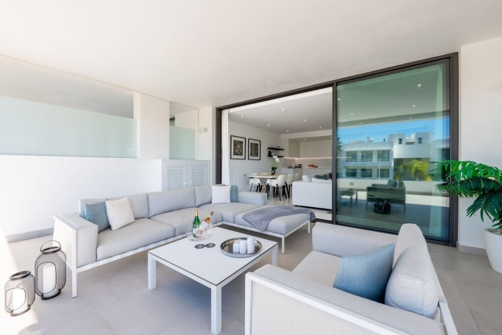 2 Bed Middle Floor Apartment for Sale in Estepona – Designer Furnished with 81 m² Terrace