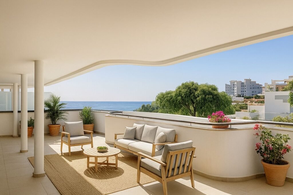 4 Bed Ground Floor Apartment for Sale in Estepona – 80m² Terrace & Sea Views