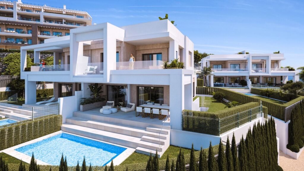 3 Bed Semi-Detached House for Sale in Estepona – Sea Views & Underfloor Heating