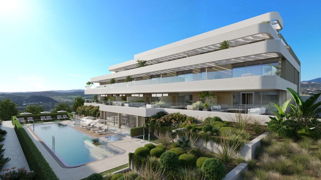 1 Bed Ground Floor Apartment for Sale in Estepona – Pool, Gym & Gardens