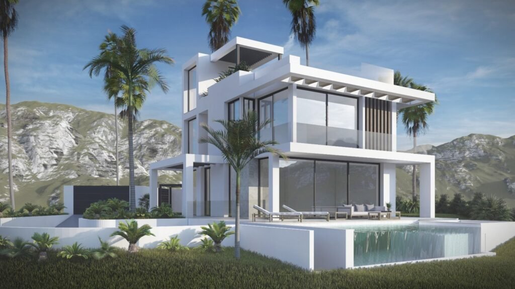 5 Bed Detached Villa for Sale in Estepona – New-Build Turnkey Home with Infinity Pool