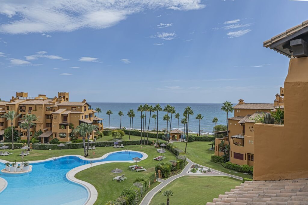 3 Bed Middle Floor Apartment for Sale in New Golden Mile – Beachfront Sea Views