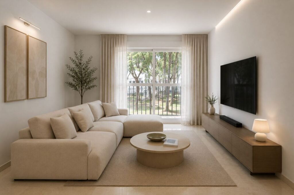 2 Bed Middle Floor Apartment for Sale in Cancelada – Bright Garden Residence