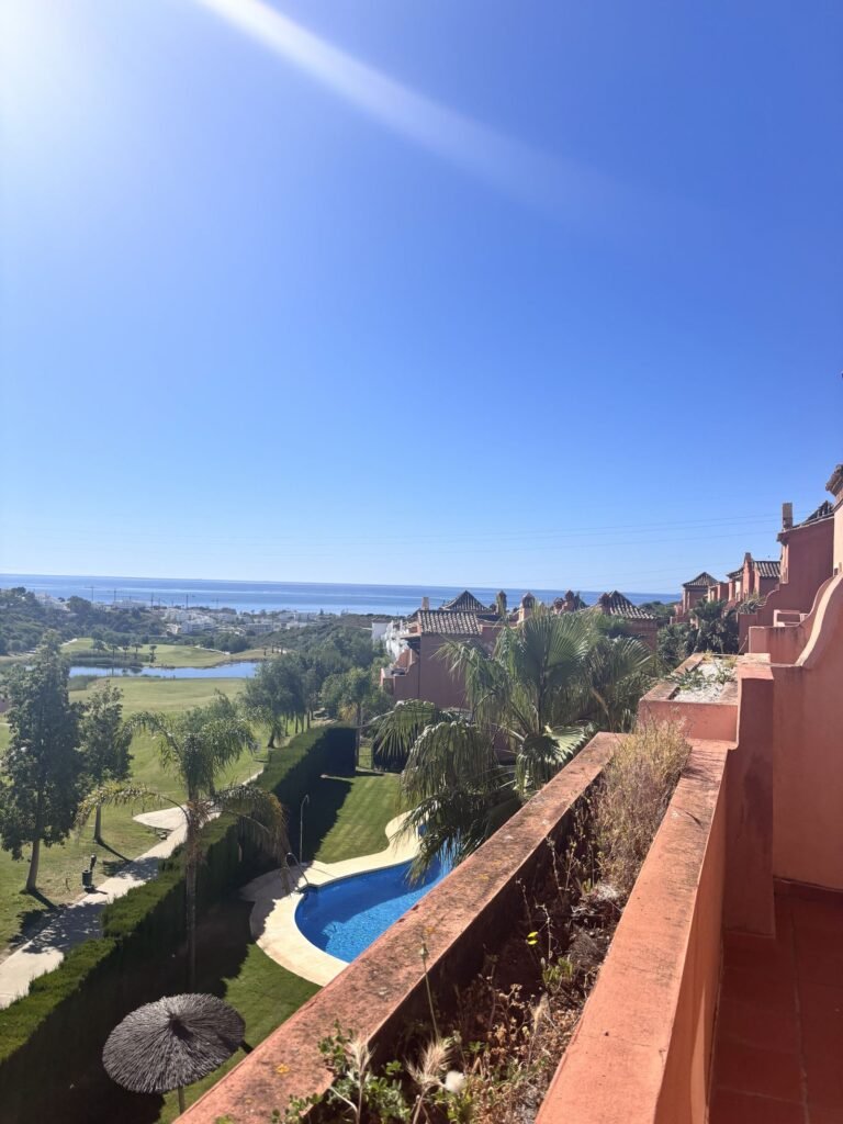 3 Bed Townhouse for Sale in Estepona – Frontline Golf with Two-Car Garage