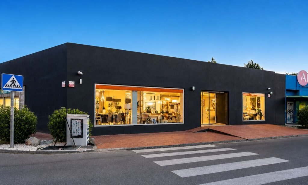 Commercial Premises for Sale in Estepona – Atalaya Park Visibility & Basement