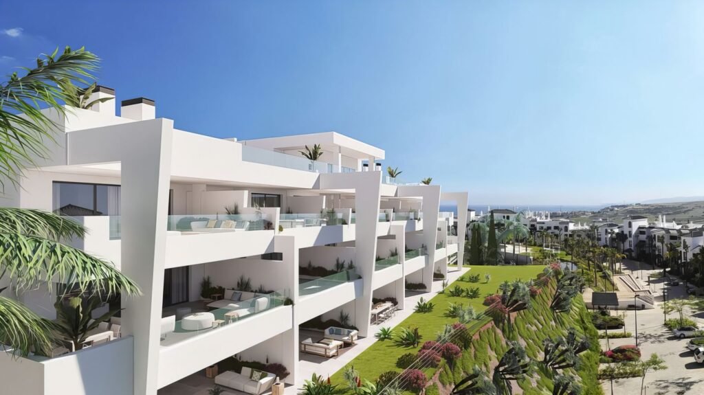 2 Bed Middle Floor Apartment for Sale in Estepona – West-Facing Terrace & Views