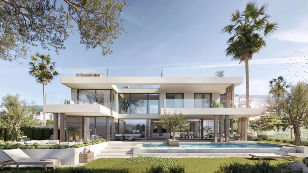 4 Bed Detached Villa for Sale in Estepona – Contemporary Golfside Design