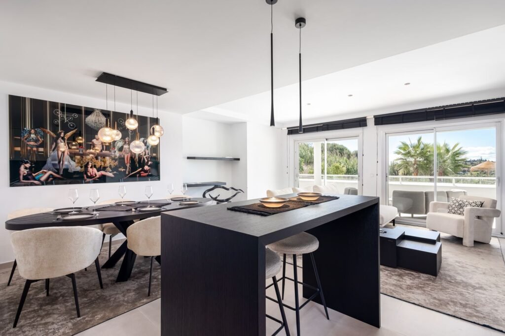 3 Bed Ground Floor Apartment for Sale in Cancelada – Furnished with Pool Views