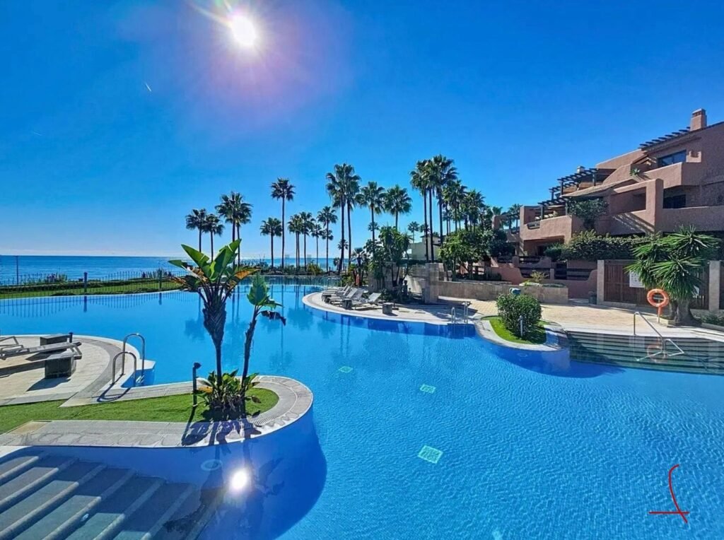 3 Bed Middle Floor Apartment for Sale in New Golden Mile – Beachfront Sea Views