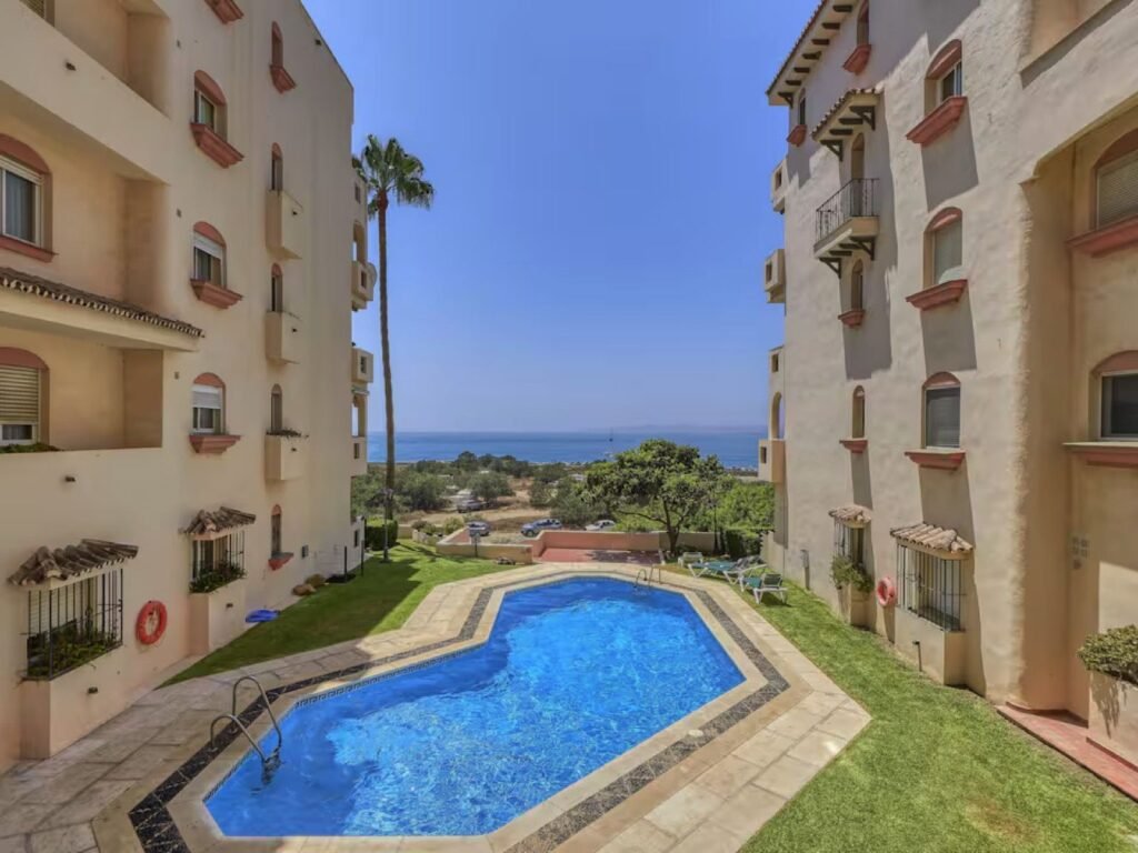 2 Bed Ground Floor Apartment for Sale in Estepona – Beachfront Sea Views