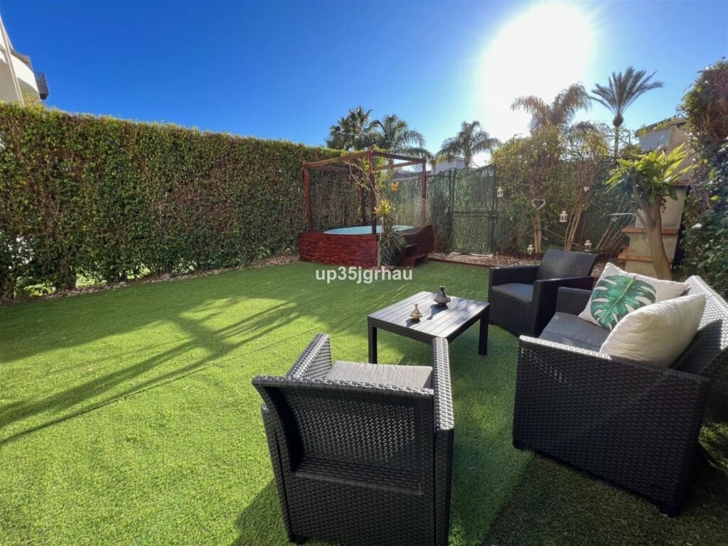 2 Bed Ground Floor Apartment for Sale in Estepona – Private Garden & Pool