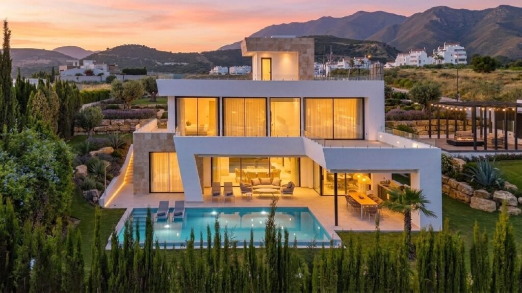 4 Bed Detached Villa for Sale in Estepona – Ready with Sea, Golf & Mountain Views