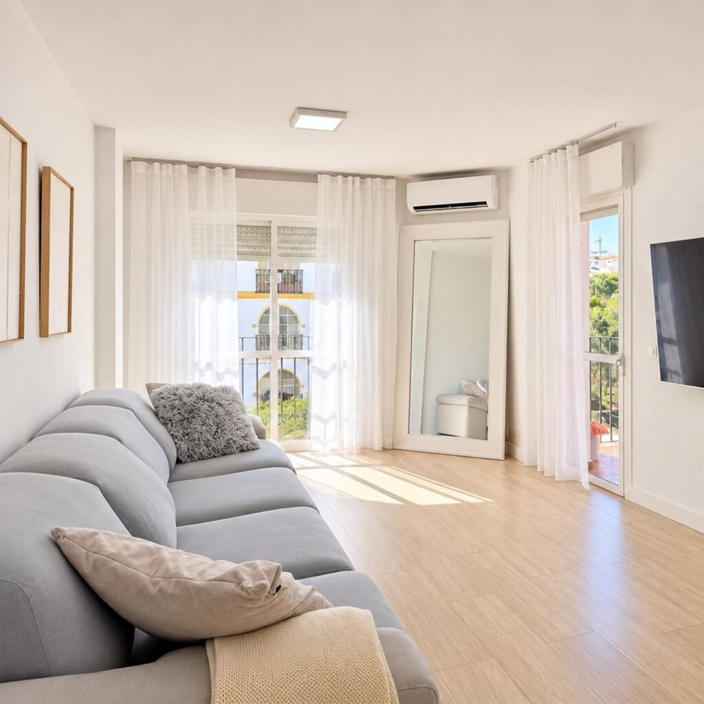 5 Bed Top Floor Apartment for Sale in Estepona – Central Setting with Private Parking