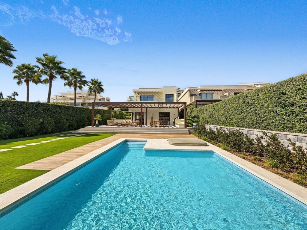 5 Bed Detached Villa for Sale in New Golden Mile – Beachfront Corner Plot & Private Pool