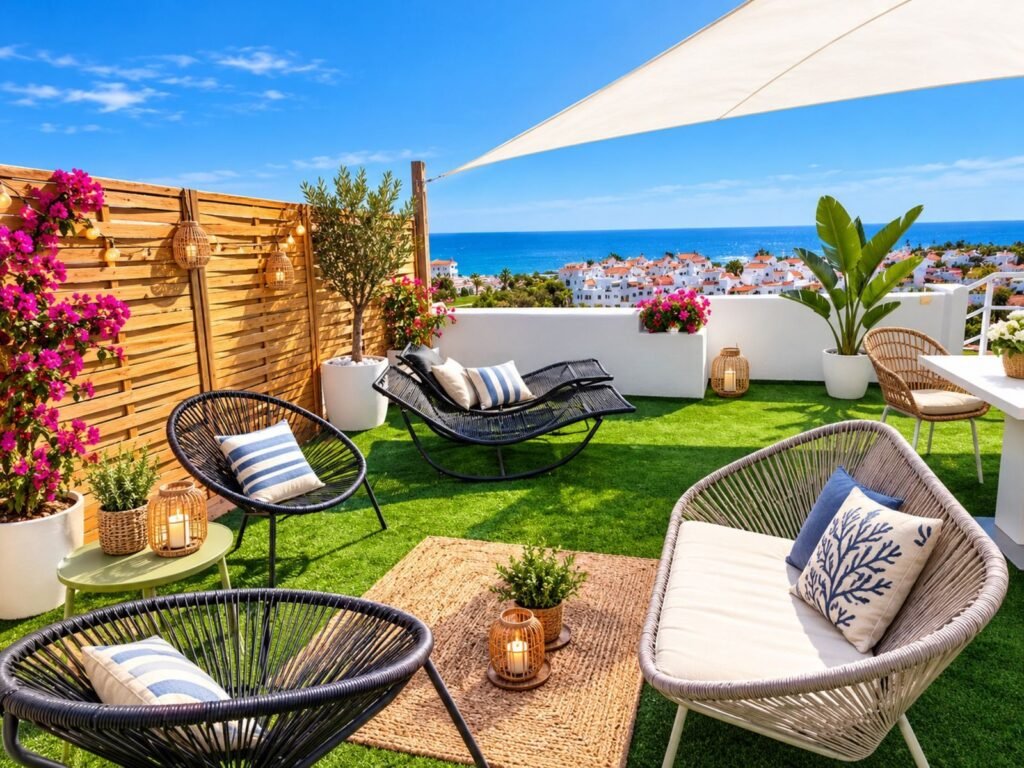 2 Bed Penthouse for Sale in Estepona – Four Terraces, Golf & Sea Views
